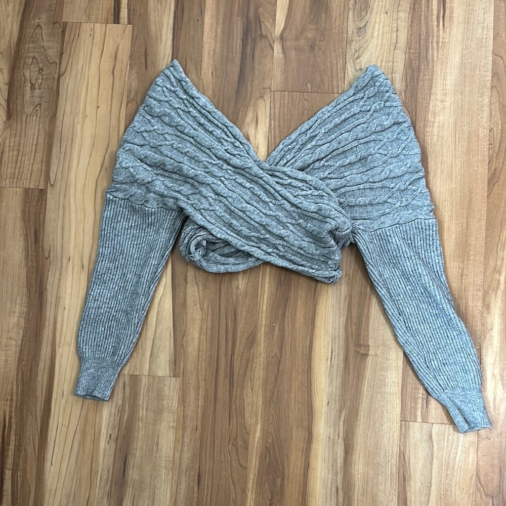 Cozy Gray Women's Sweater